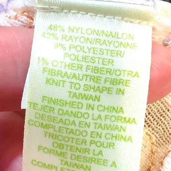 Sigrid Olsen Tan Cardigan Sweater with Metallic Accents Size Small - Picture 9 of 10